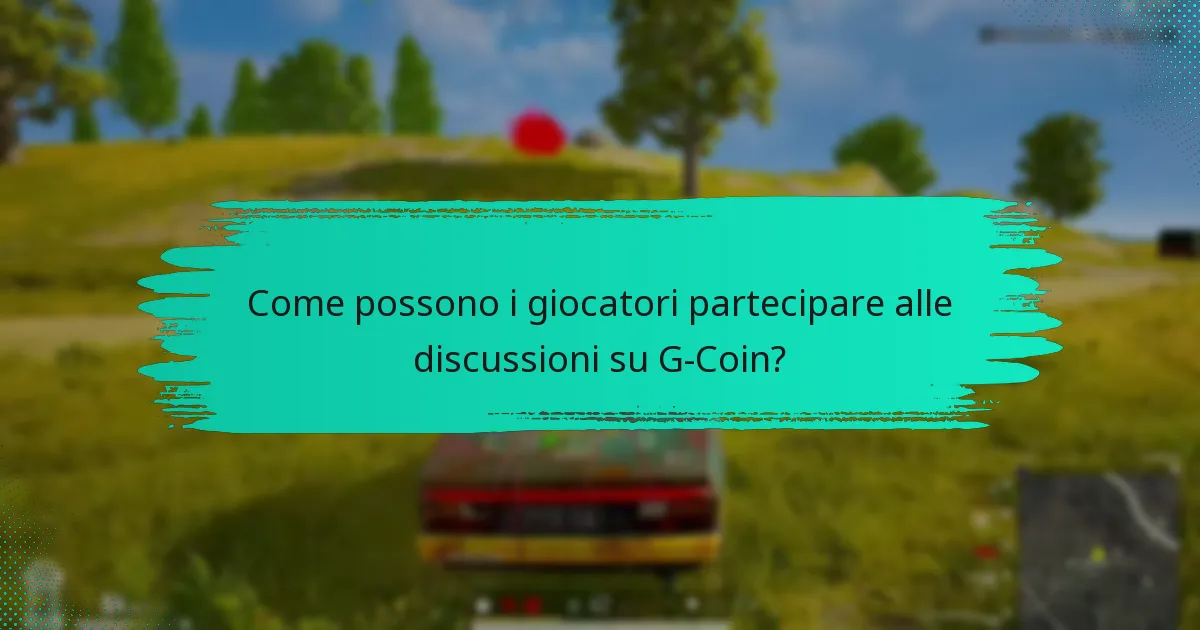 Quali gruppi sui social media si concentrano su G-Coin?