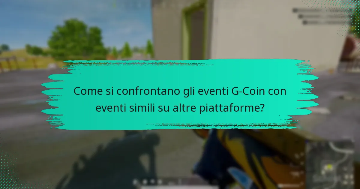 Quali premi posso guadagnare dagli eventi G-Coin?