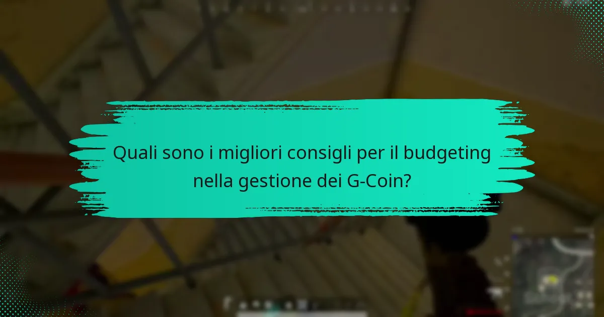 Quali strumenti possono aiutare nella gestione dei G-Coin?