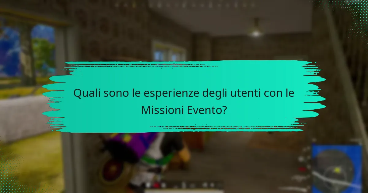 Quali metriche vengono utilizzate per valutare il successo delle Missioni Evento?